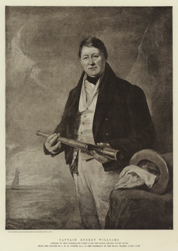 Kaptan Robert Williams by Joseph Mallord William Turner