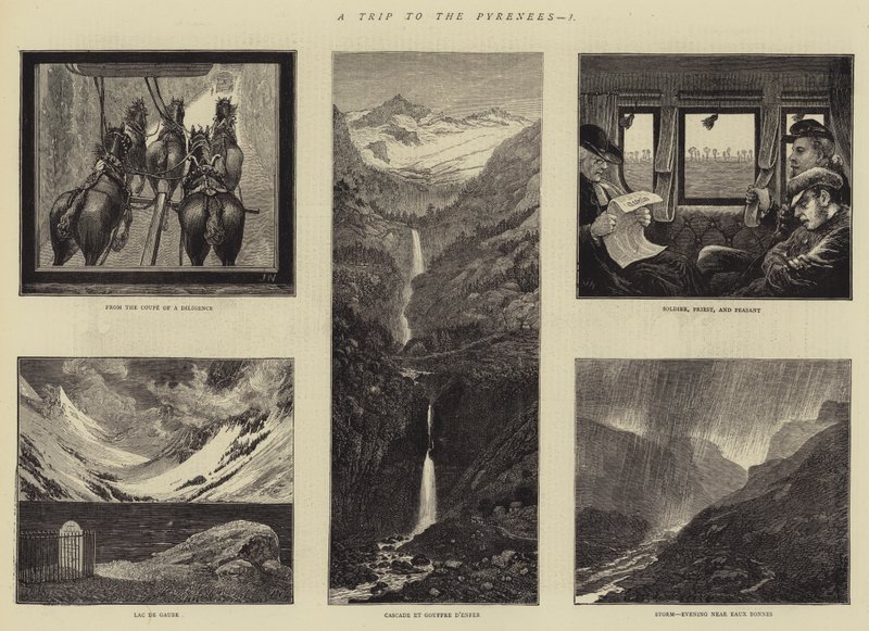 Pirenelere Yolculuk, I. by Joseph Nash