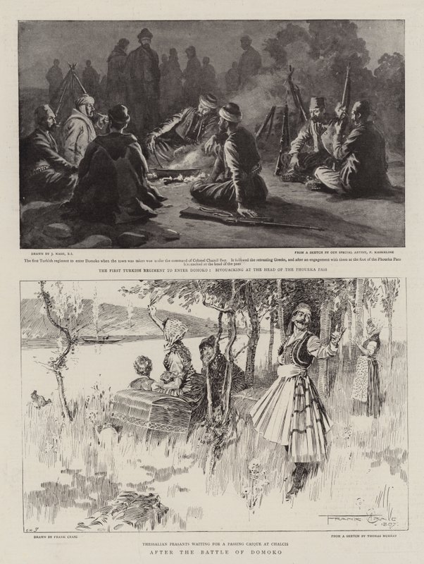 ಡೊಮೊಕೊ ಟರ್ಕ್ ಕದನದ ನಂತರ by Joseph Nash