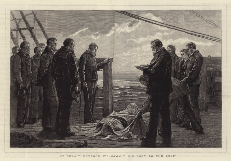 Denizde Bu yüzden Cesedini Derinlere Teslim Ediyoruz by Joseph Nash