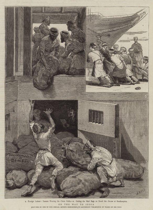 ಭಾರತ ತುರ್ಕಕ್ಕೆ ಹೋಗುವ ದಾರಿಯಲ್ಲಿ by Joseph Nash