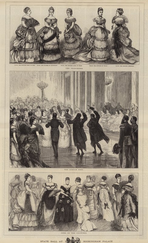 State Ball at Buckingham Palace  by Joseph Nash
