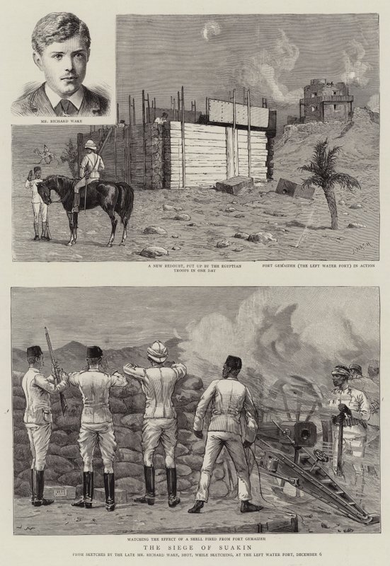 Sevakin Kuşatması by Joseph Nash