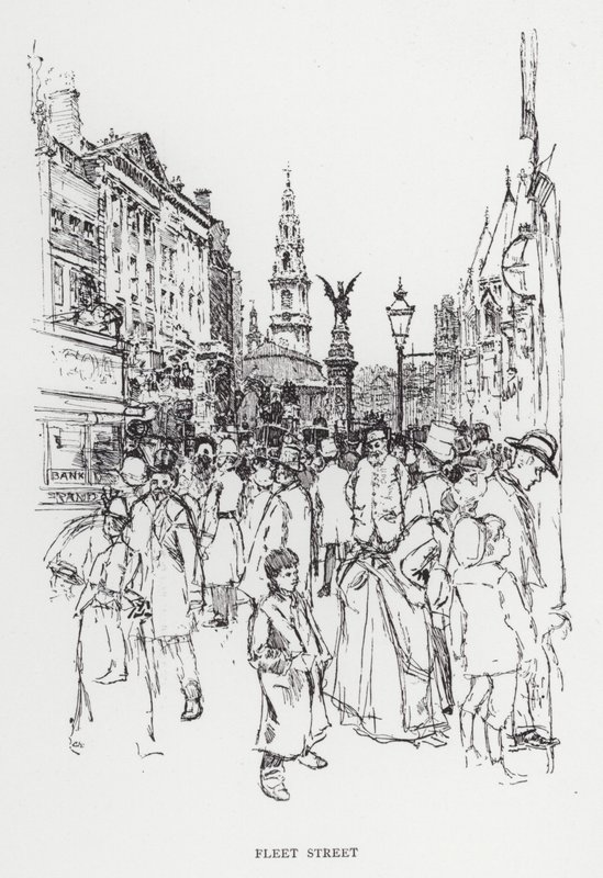 Filo Caddesi (lito) by Joseph (after) Pennell