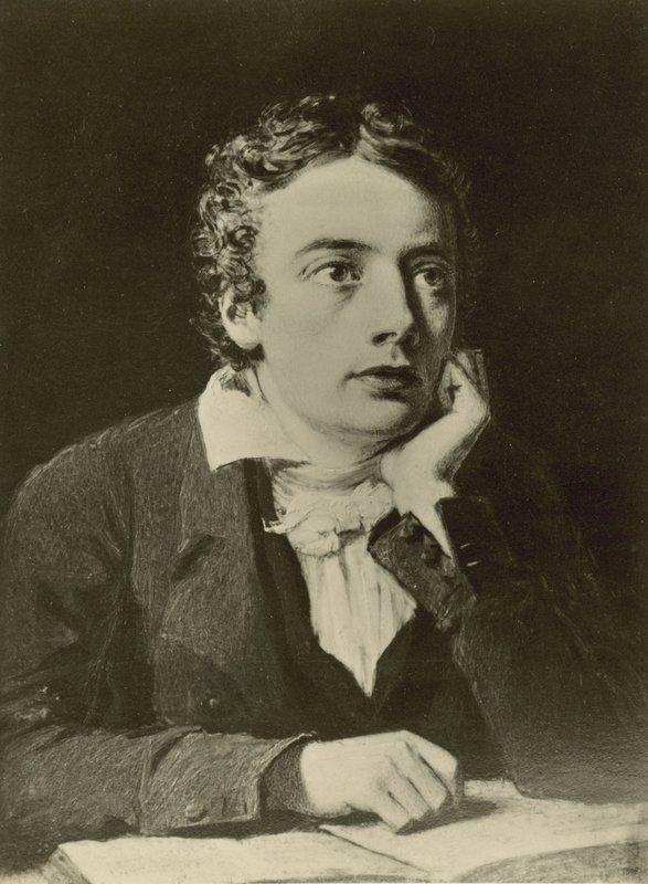 John Keats, İngiliz şair (lito) by Joseph (after) Pennell