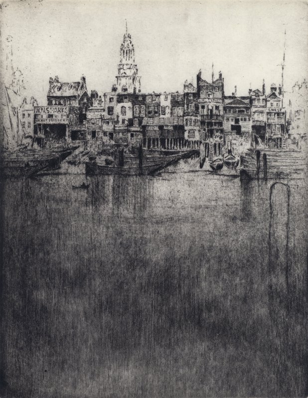 Kireç evi (lito) by Joseph (after) Pennell