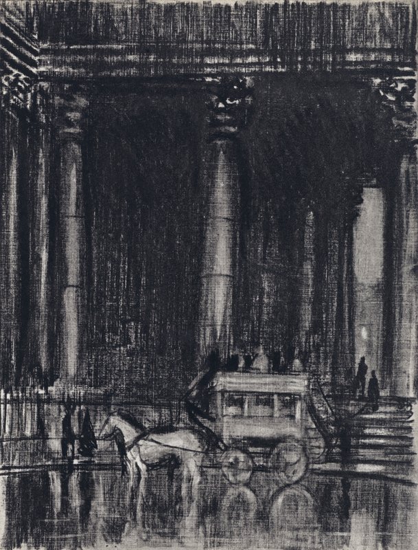 Aziz Martin Sundurması (lito) by Joseph (after) Pennell