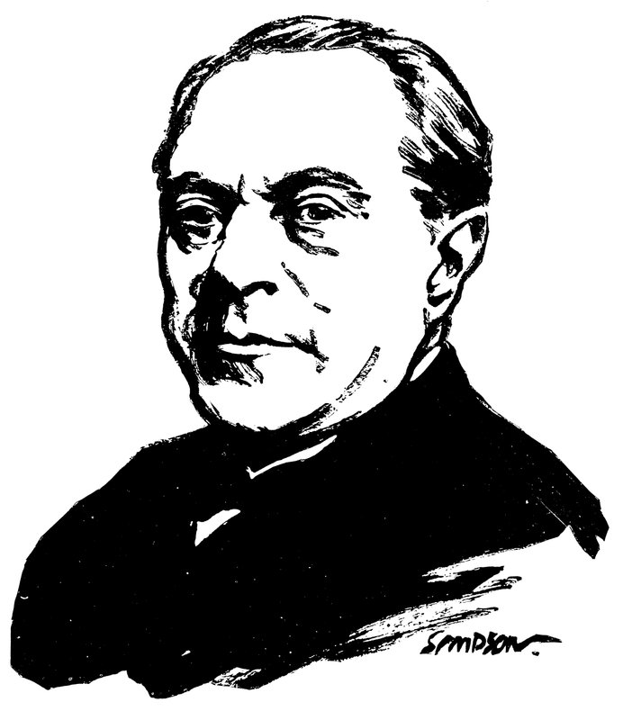 Vladimir De Pachmann (litografi) by Joseph (after) Simpson