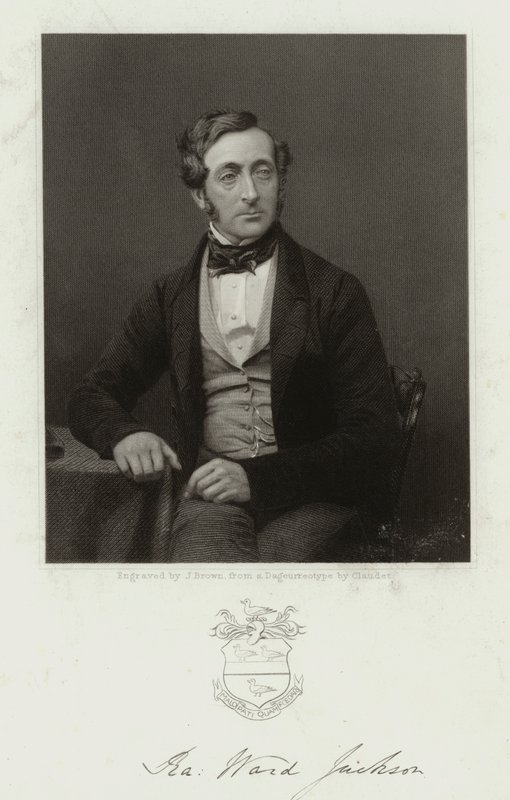 Ralph Ward Jackson , İngiliz avukat, demiryolu başkanı, Muhafazakar politikacı ve Hartlepool Milletvekili by Joseph Brown