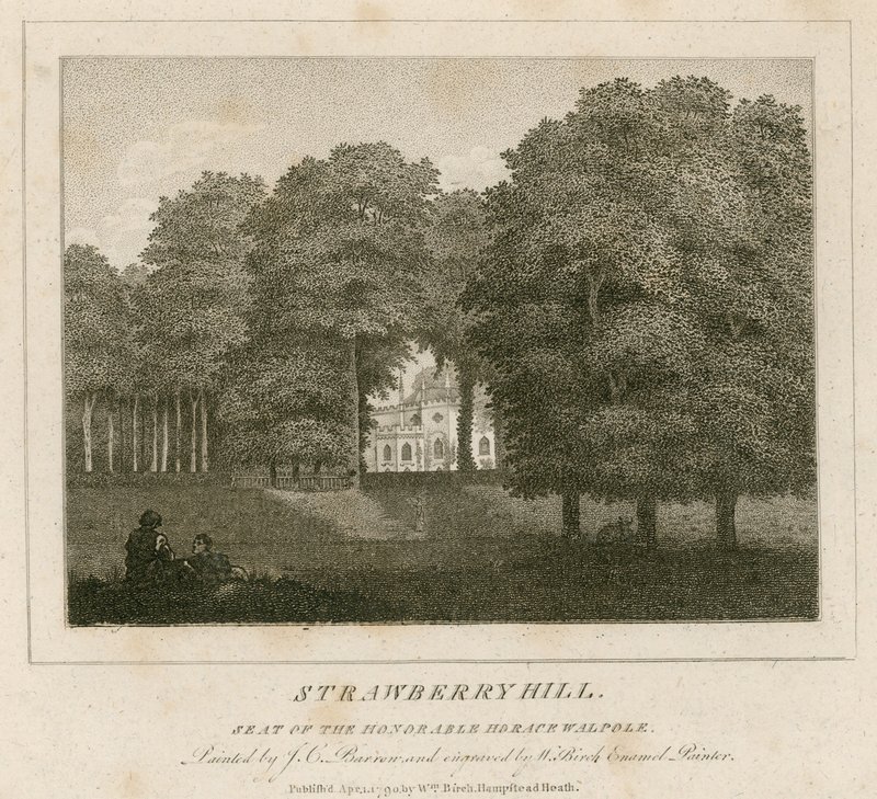 Strawberry Hill, onurlu Horace Walpole