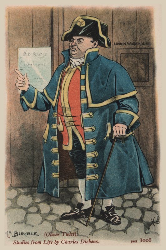 Bay Bumble, Oliver Twist (renkli taş) by Joseph Clayton  Clarke
