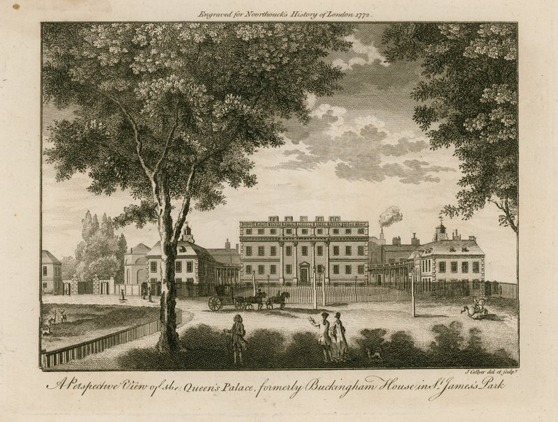 Buckingham Evi, St James Parkı by Joseph Collyer