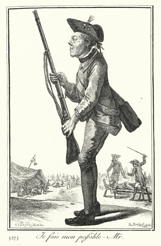 Elimden geleni yapıyorum efendim (gravür) by Joseph Franz von (after) Goez