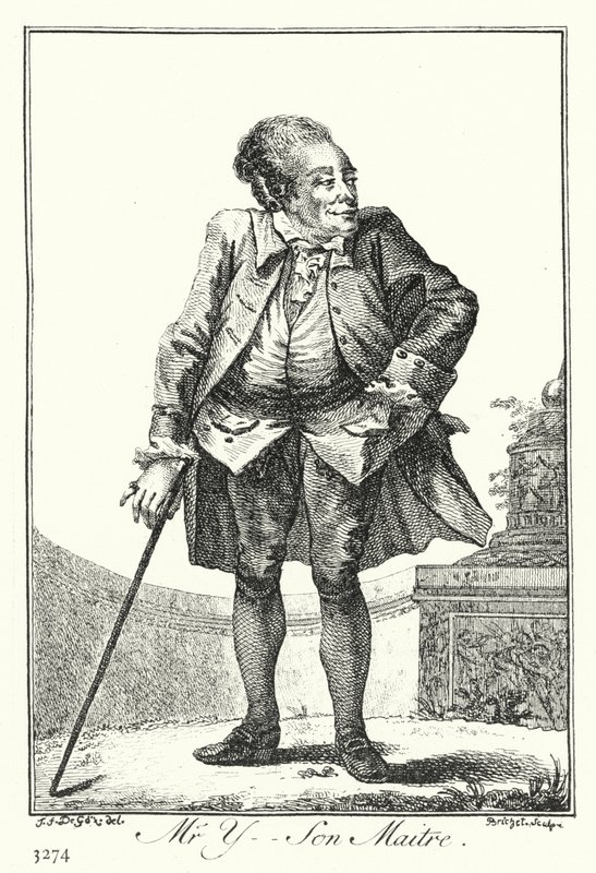 Bay Y, Efendisi (gravür) by Joseph Franz von (after) Goez