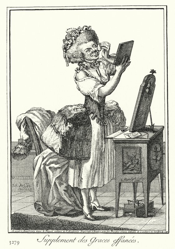 Kayıp Güzellerin Takviyesi (gravür) by Joseph Franz von (after) Goez
