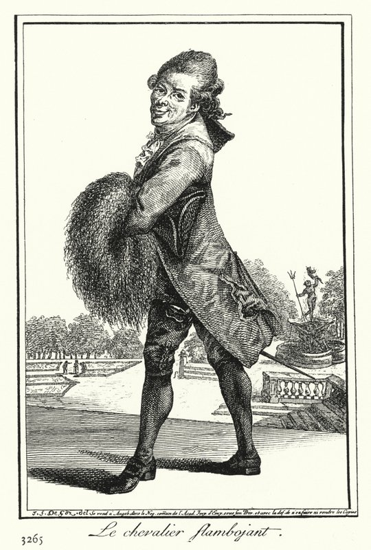 Gösterişli Şövalye (gravür) by Joseph Franz von (after) Goez