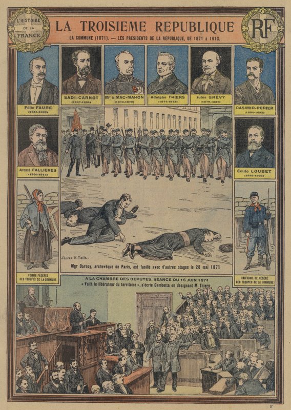 Üçüncü Fransız Cumhuriyeti: Paris Komünü (1871) ve Cumhuriyet Başkanları by Joseph Girard