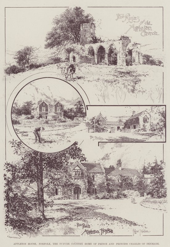 Appleton House, Norfolk, Prens ve Danimarka Prensesi Charles