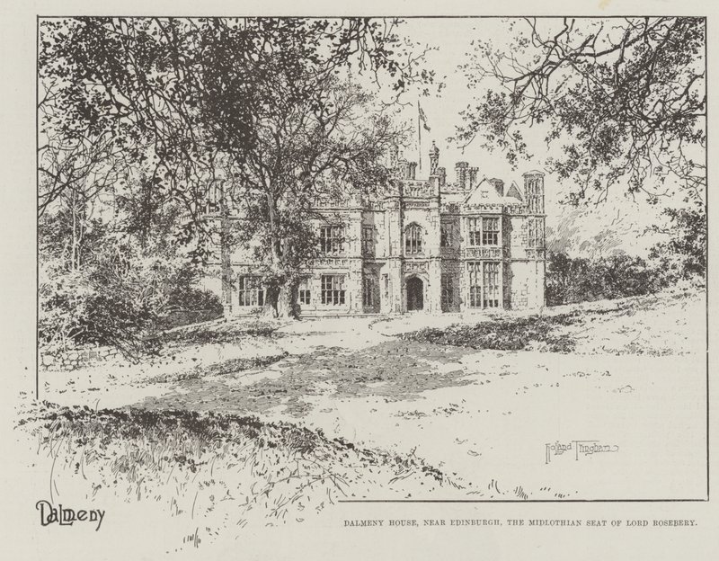 Dalmeny Evi, Edinburgh yakınlarında, Lord Rosebery