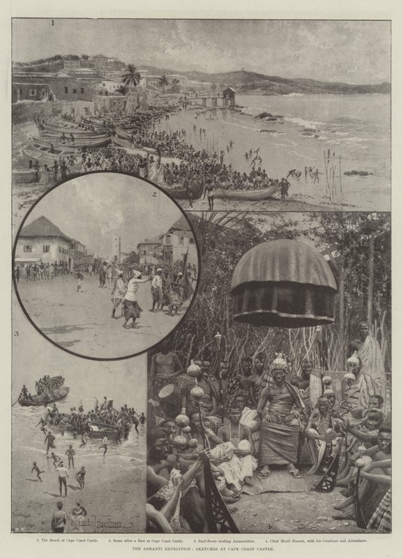 Ashanti Seferi, Cape Coast Kalesi