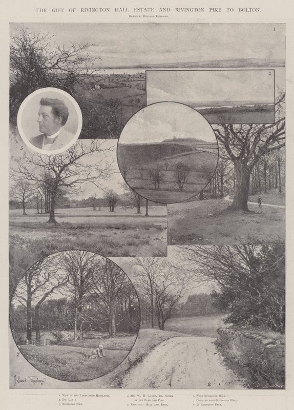 Rivington Hall Estate ve Rivington Pike
