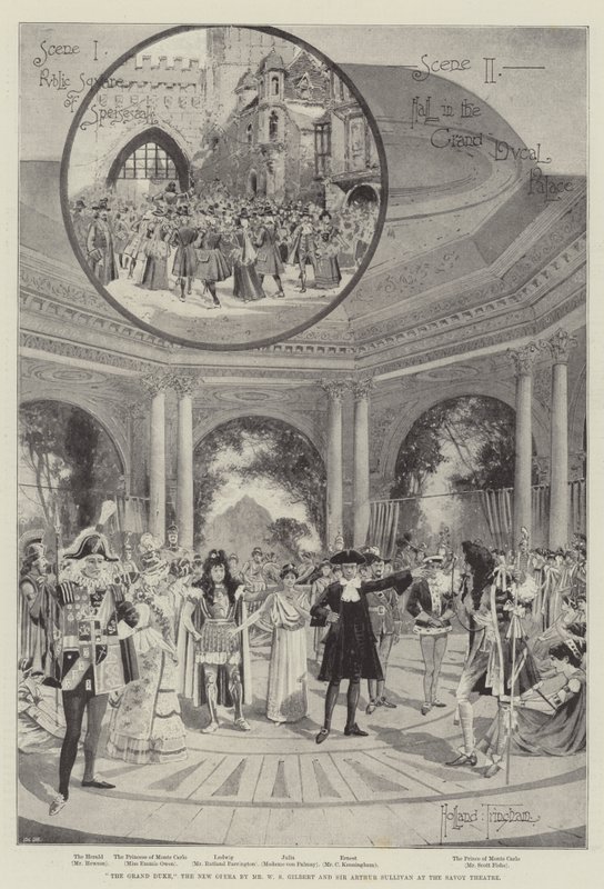 Büyük Dük, Yeni Opera Bay WS Gilbert ve Sir Arthur Sullivan tarafından Savoy Tiyatrosu