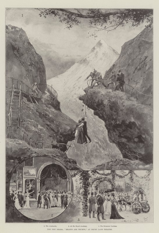 Yeni Drama, Kalpler Kozdur, Drury Lane Tiyatrosu