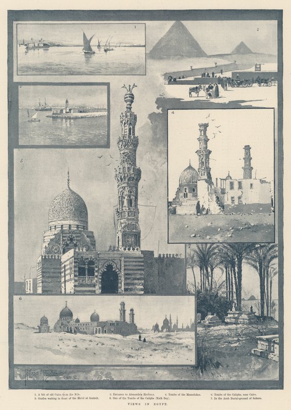 ಈಜಿಪ್ಟ್ ಟರ್ಕಿಯಲ್ಲಿನ ವೀಕ್ಷಣೆಗಳು by Joseph Holland Tringham