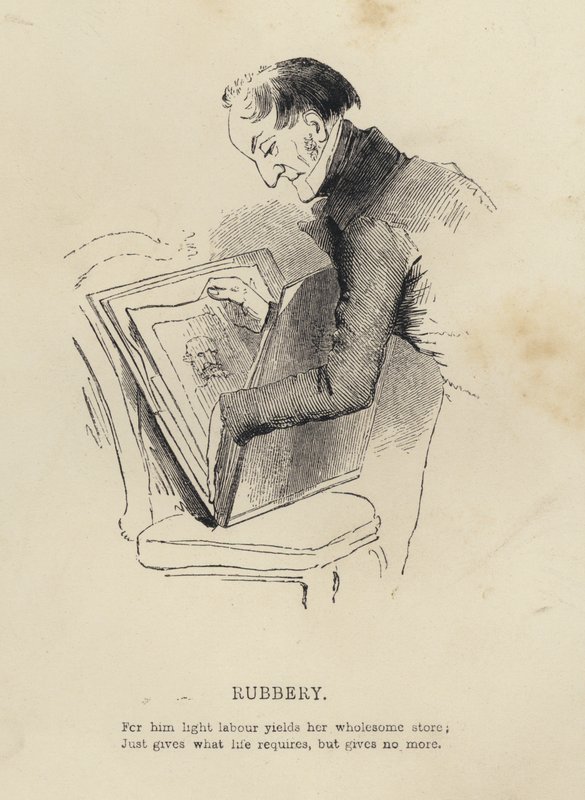 Kenny Meadows: Lastikli (gravür) by Joseph Kenny (after) Meadows
