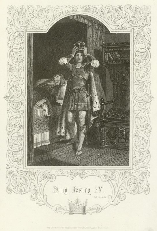 Kral Henry IV, Perde IV, Sahne IV by Joseph Kenny Meadows