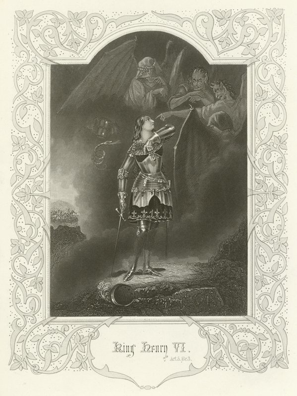 King Henry VI, Act V, Scene III  by Joseph Kenny Meadows