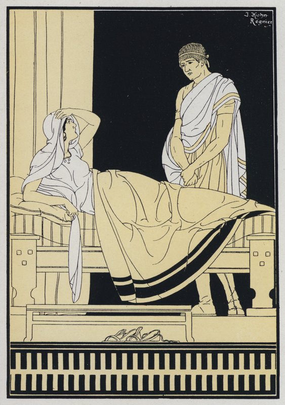Ölümcül bir veba by Joseph Kuhn Regnier