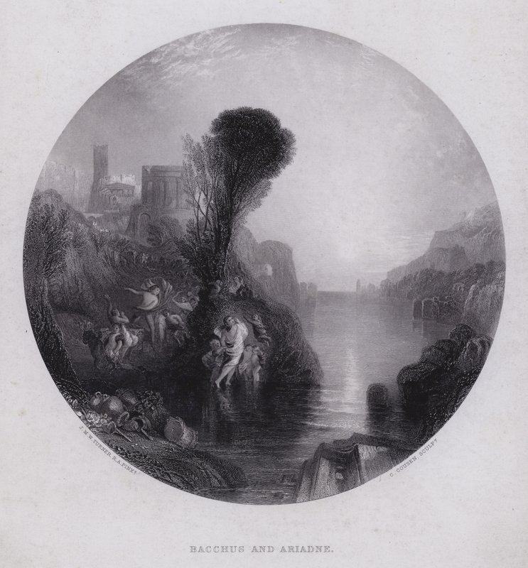 Bacchus ve Ariadne by Joseph Mallord William Turner