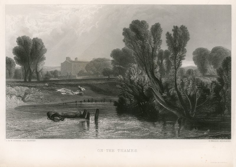 Thames üzerinde by Joseph Mallord William Turner