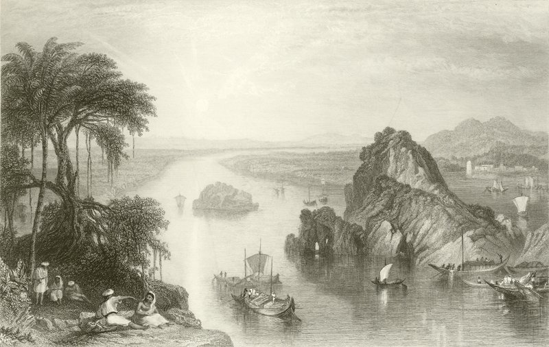 Ganj Nehri üzerindeki Colgong