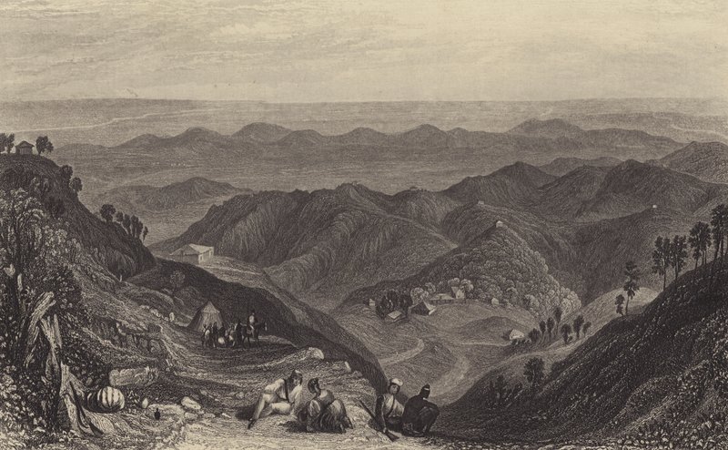 Landour'dan Mussoorie ve Doon by after Joseph Mallord William Turner