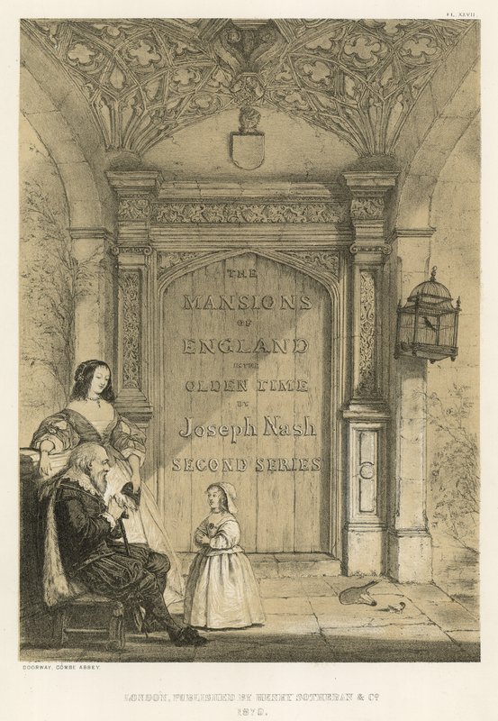 Kapı, Coombe Manastırı by Joseph Nash