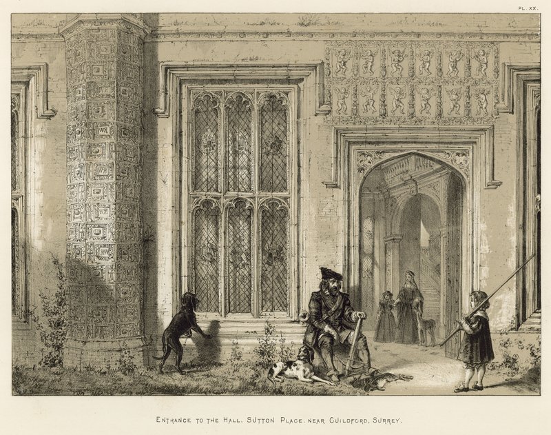 Guildford, Surrey yakınlarındaki Hall, Sutton Place