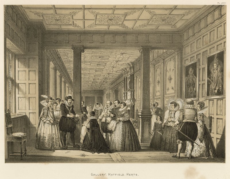 Galeri, Hatfield, Herts by Joseph Nash