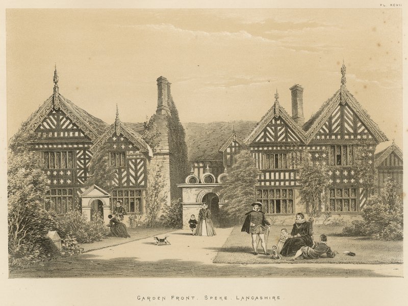 Bahçe Önü, Speke, Lancashire by Joseph Nash