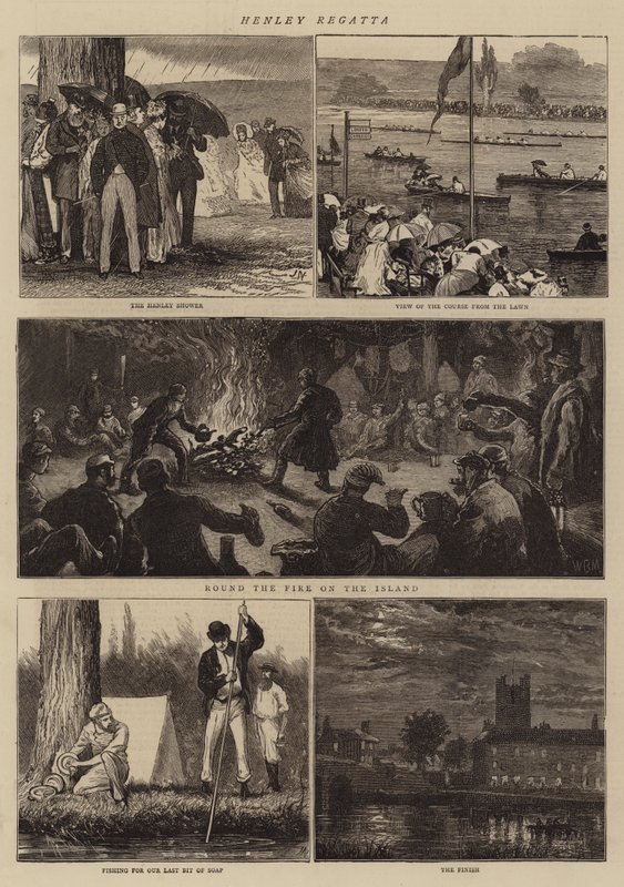 Henley Yarışı by Joseph Nash