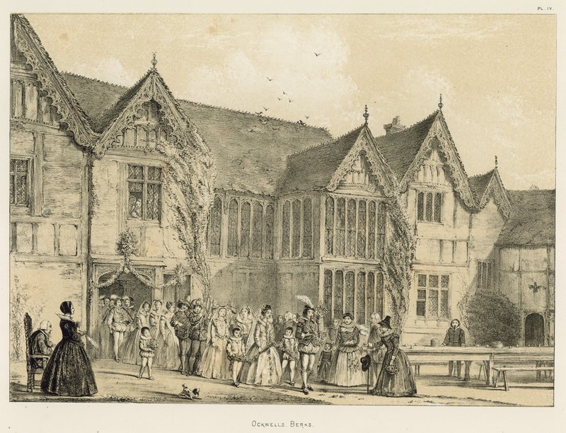 Ockwells, Berks by Joseph Nash