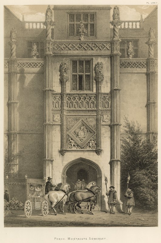Sundurma, Montacute, Somerset by Joseph Nash