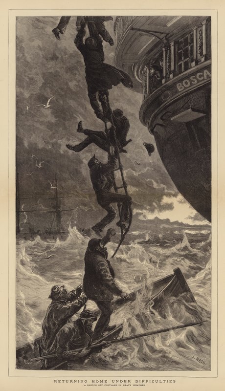 Zorluklar Altında Eve Dönüş by Joseph Nash