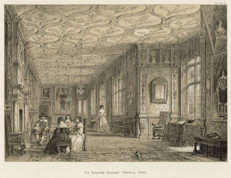 Karikatür Galerisi, Knowle, Kent by Joseph Nash