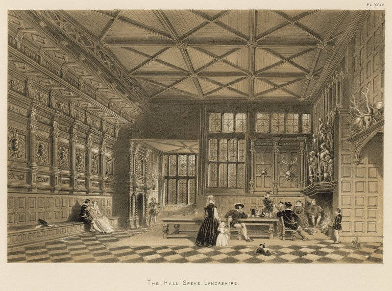 Salon, Speke, Lancashire by Joseph Nash