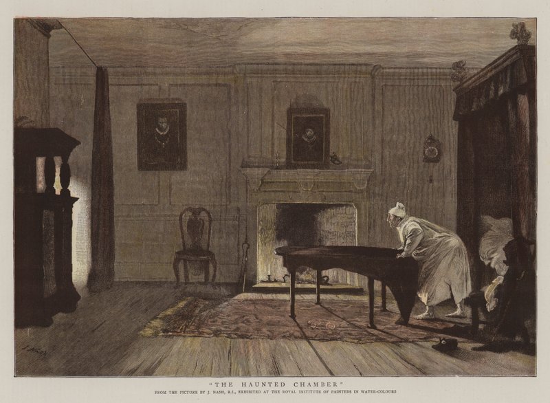 Av Odası (chromolitho) by Joseph Nash