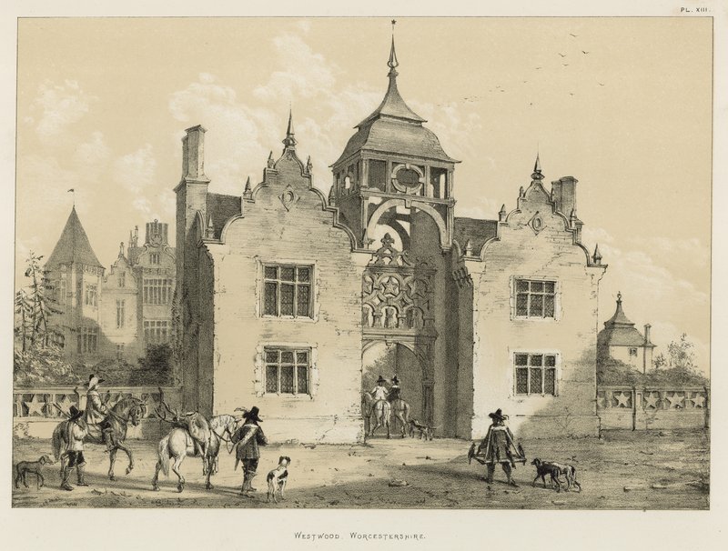 Westwood, Worcestershire by Joseph Nash