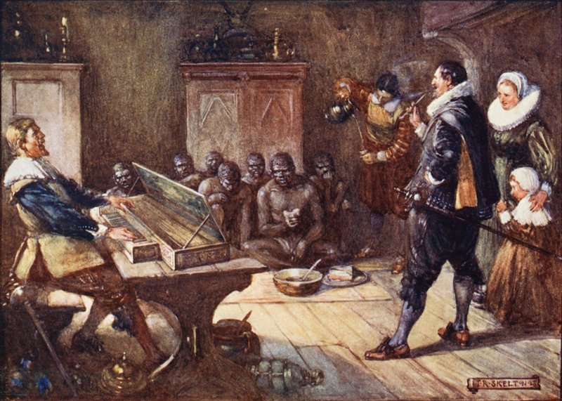 Van Riebeck Hotantot#39;ları Eğlendiriyor (renkli litho) by Joseph Ratcliffe (after) Skelton