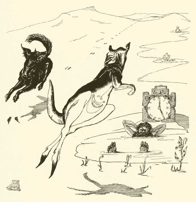 Yaşlı Adam Kanguru (gravür) by Joseph Rudyard (after) Kipling